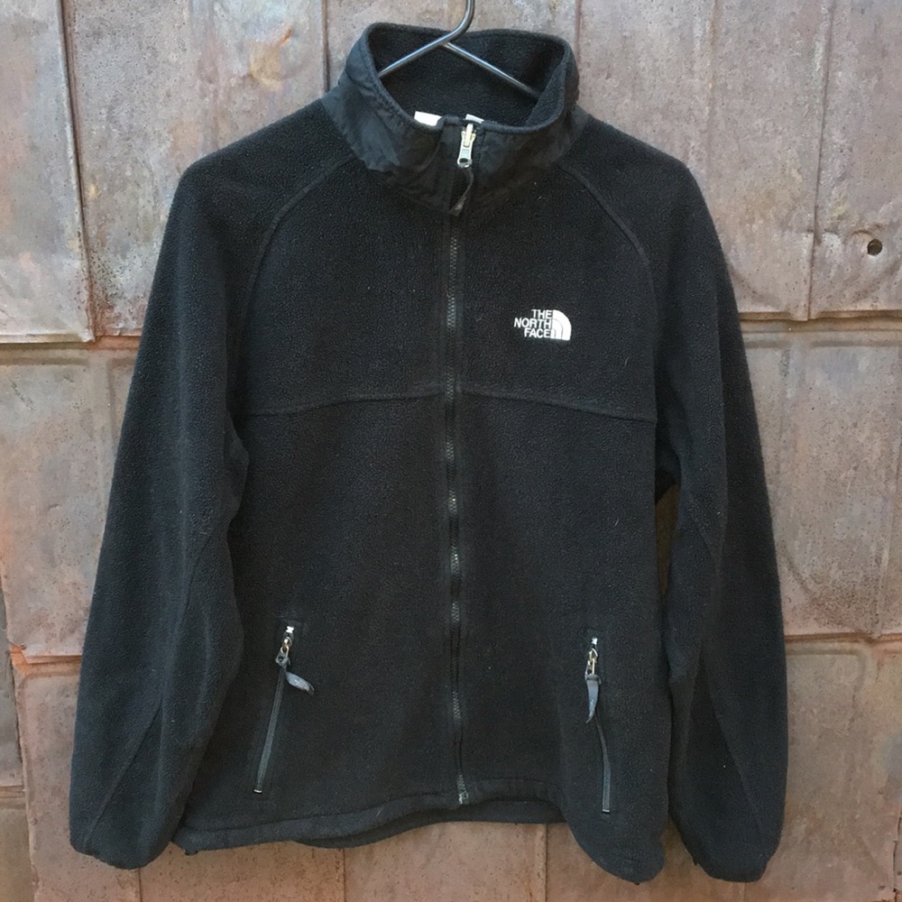 The North Face Black Jacket zipper coat Large